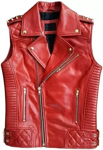 Lightweight Sheepskin Leather Vest | Sialkot Leathers