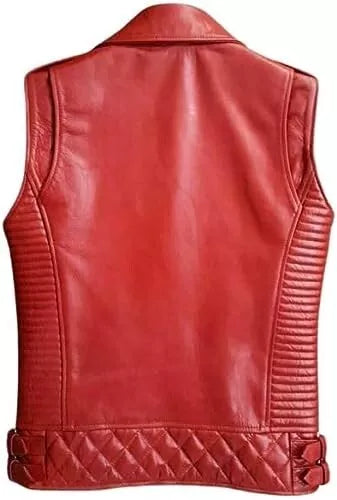 Lightweight Sheepskin Leather Vest | Sialkot Leathers
