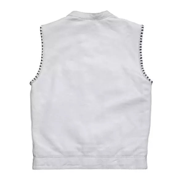 Urban Street Style Leather Vest | Sialkot Leathers