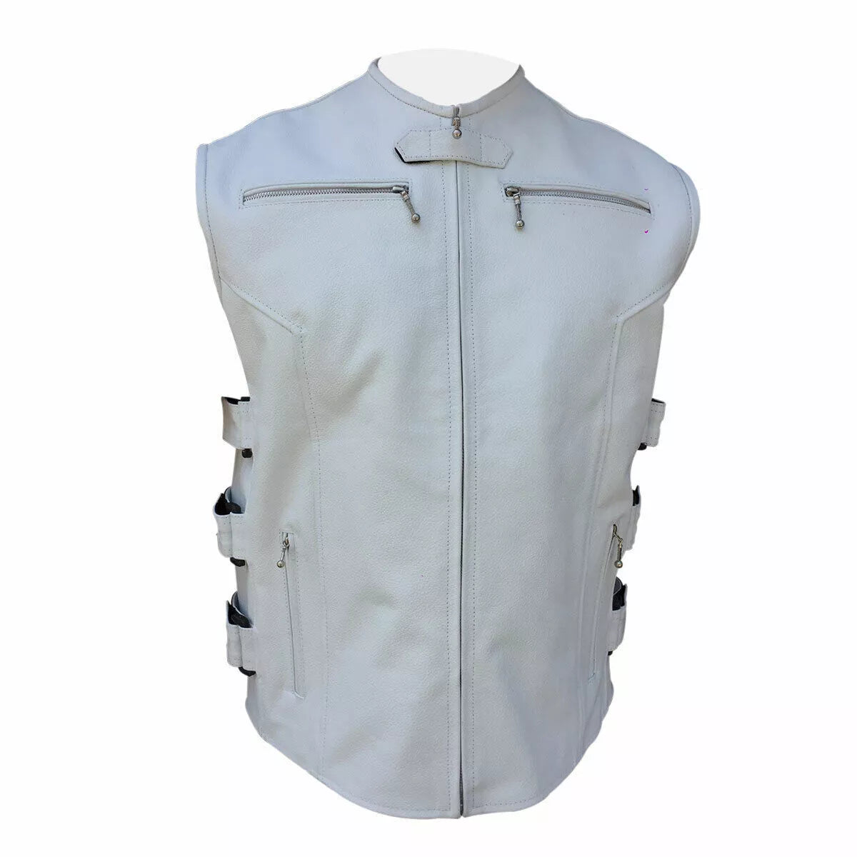 Western Cowboy Leather Vest | Sialkot Leathers