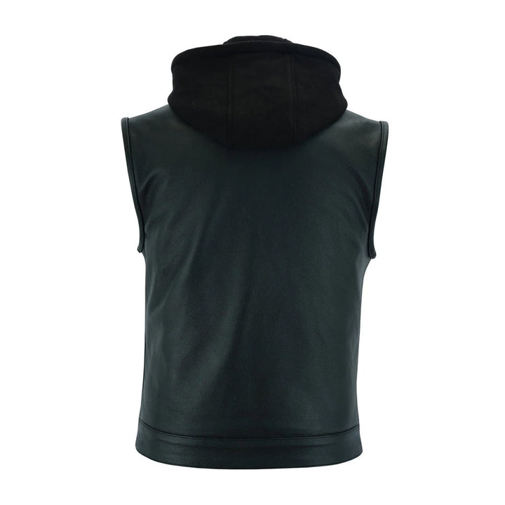 Men’s Touring Leather Riding Vest
