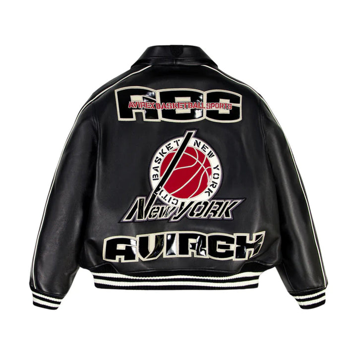 MENS CLASSIC BLACK LEATHER ICON JACKET